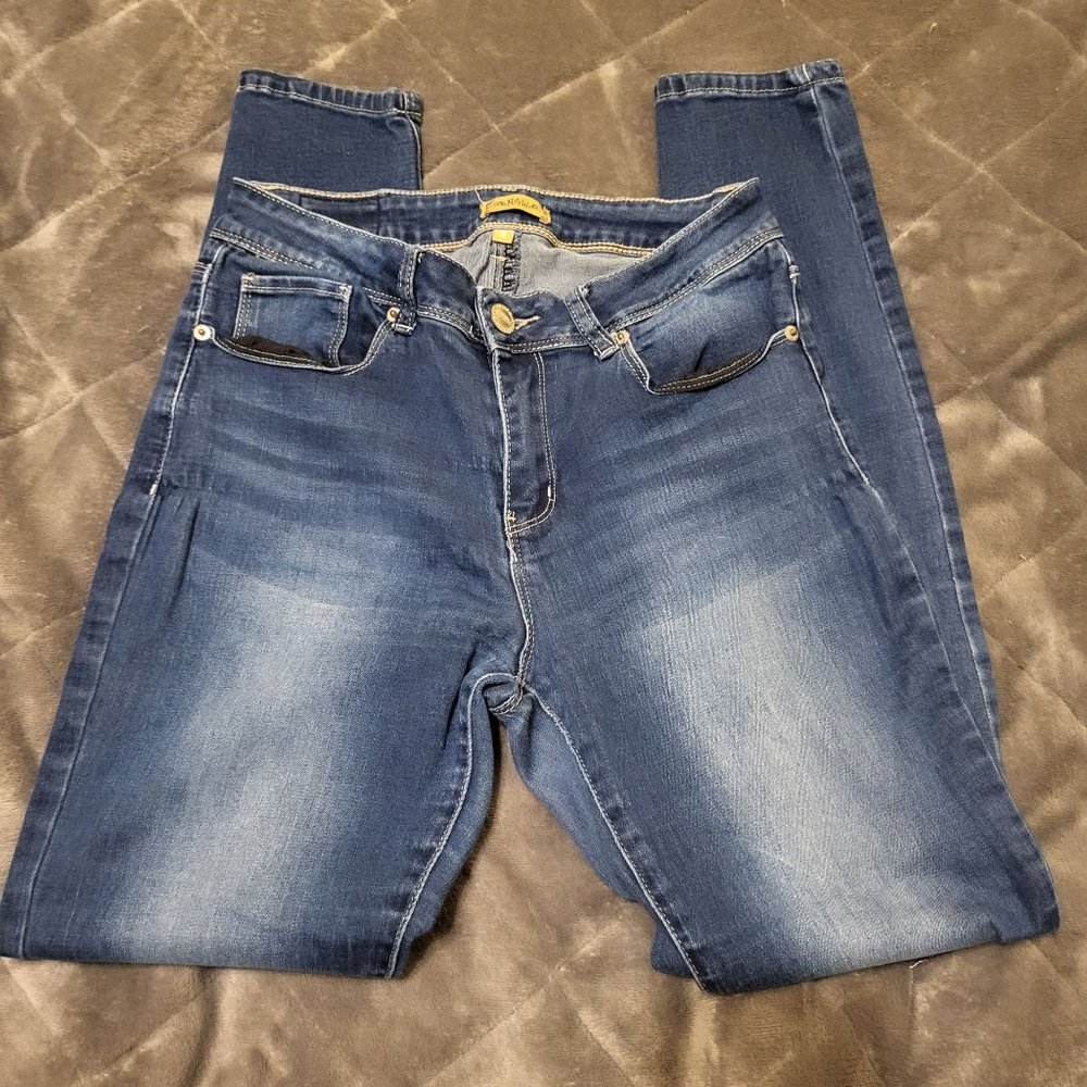 Original RAW Women's Skinny Jeans, Blue, Size 9